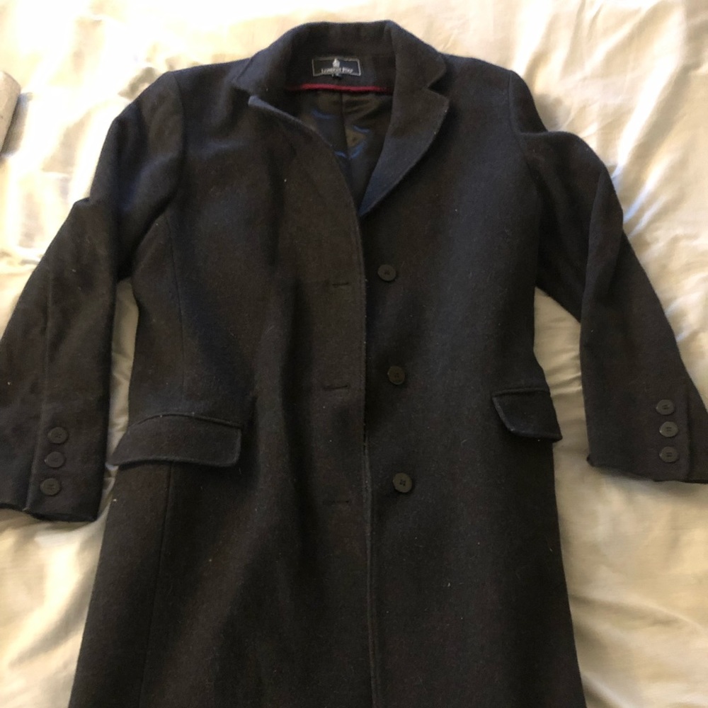 London fog trench coat.